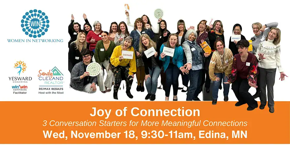 Group of women at Women In Networking event in Edina, MN.